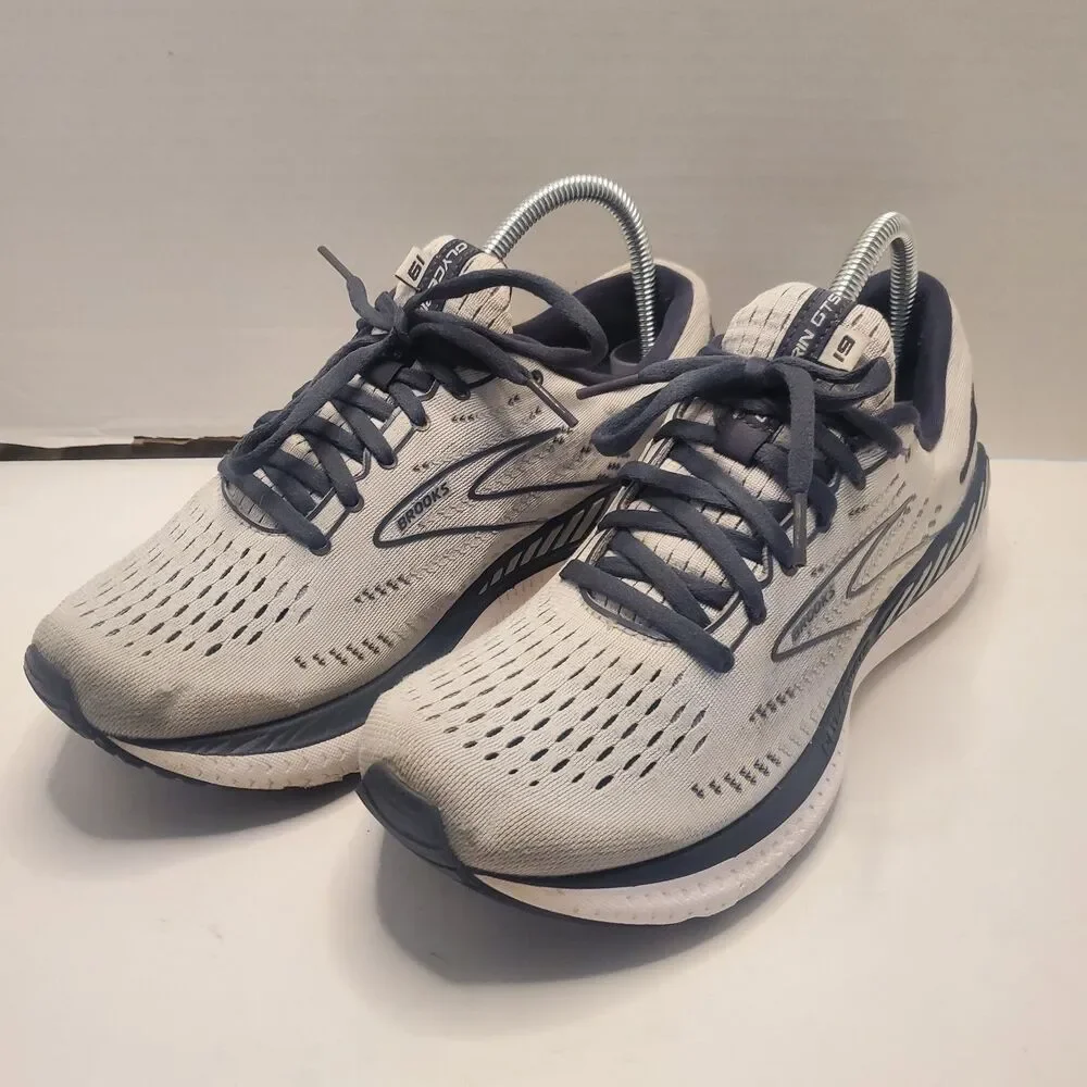 Brooks Glycerin 19 GTS Women’s 10 Grey Running Shoes 1203441B085